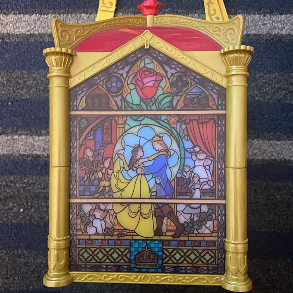 Disney Japan Beauty and The Beast Popcorn Bucket
